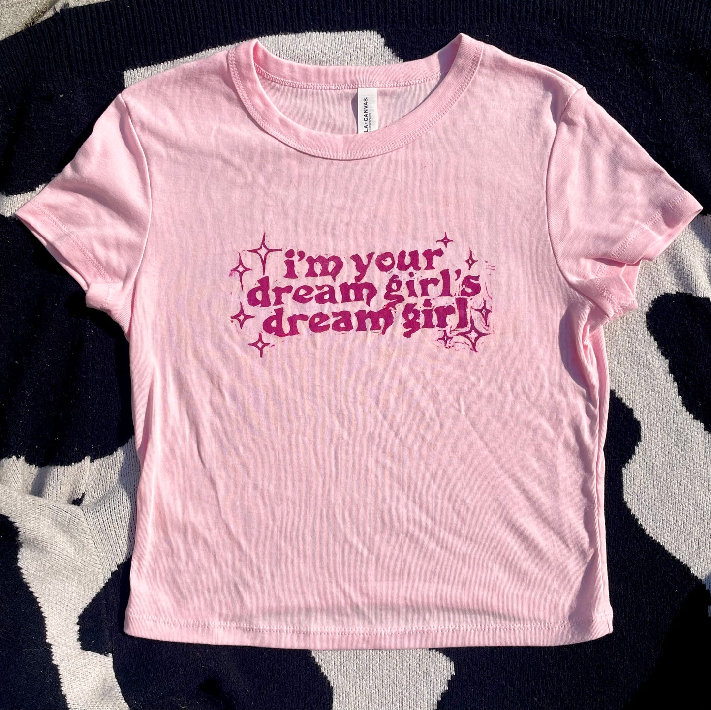 Dream Girl Chappell Roan Handprinted Baby Tee