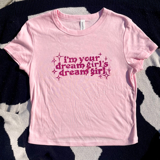 Dream Girl Chappell Roan Handprinted Baby Tee