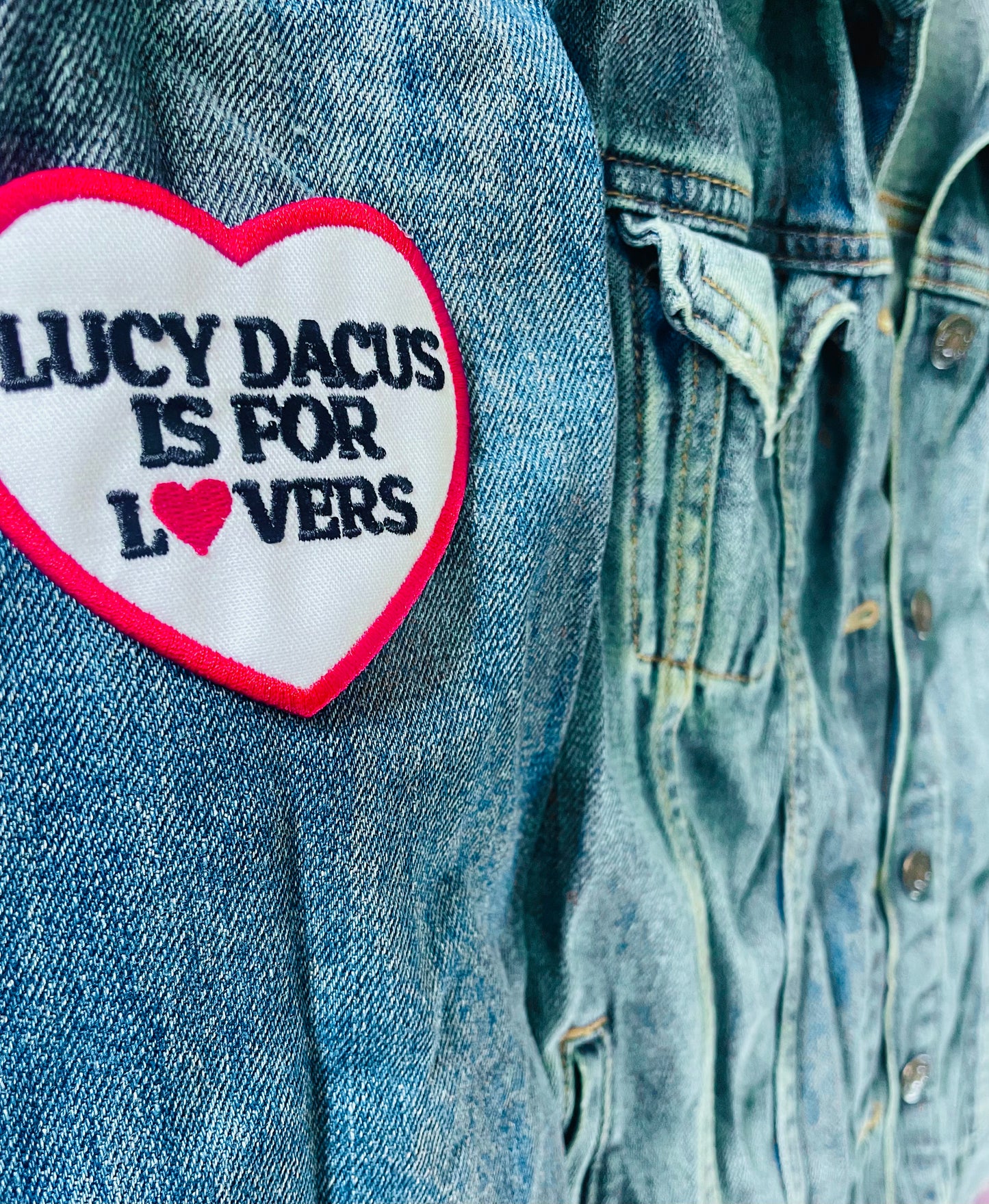 Lucy Dacus Is For Lovers Embroidered Patch