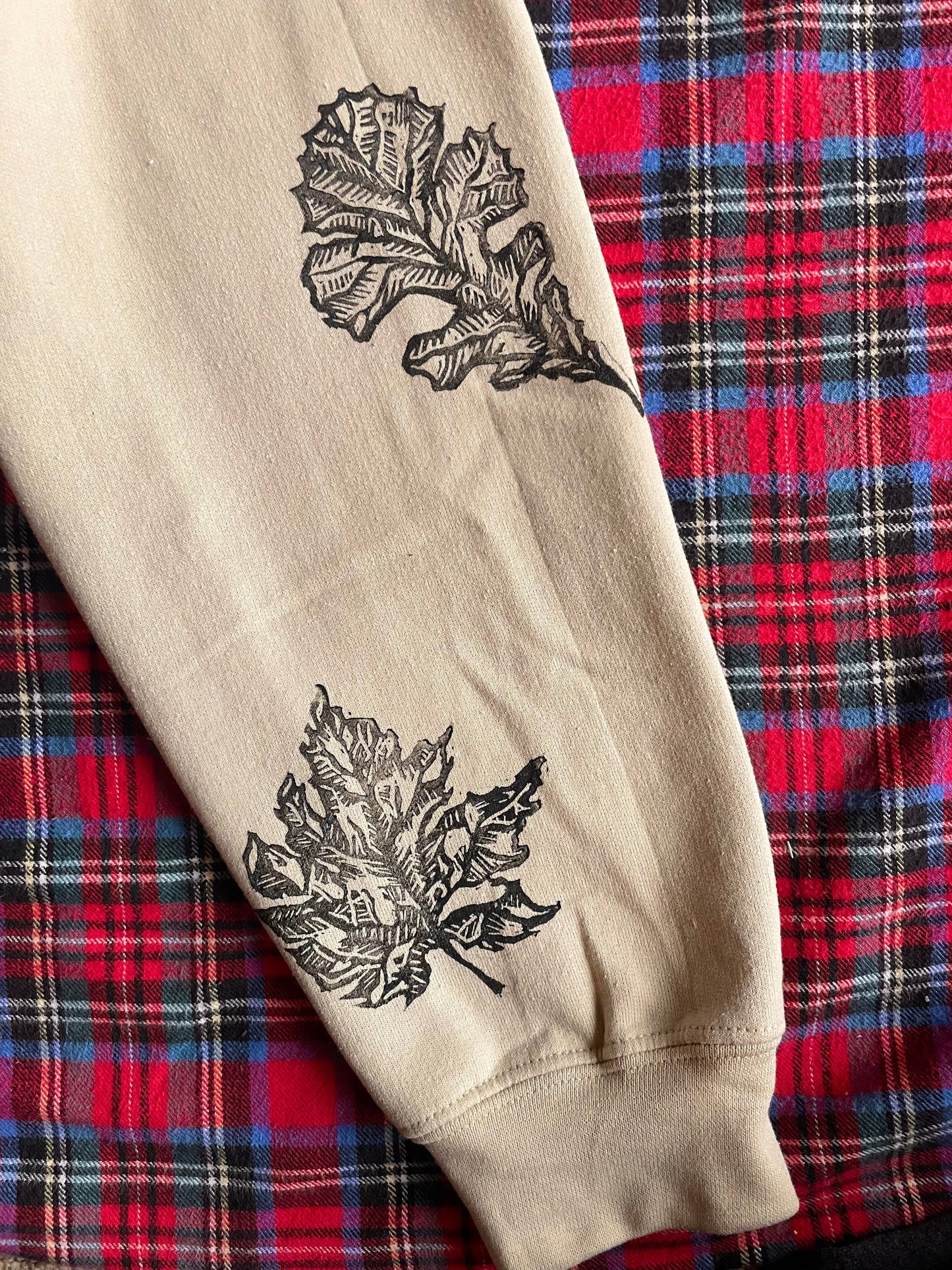 Northern Attitude Noah Kahan Handprinted Hoodie