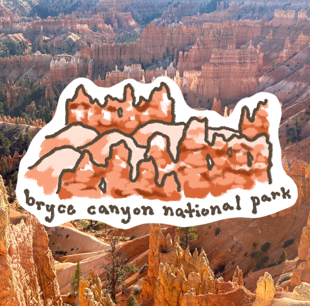 Bryce Canyon National Park Handprinted T-Shirt