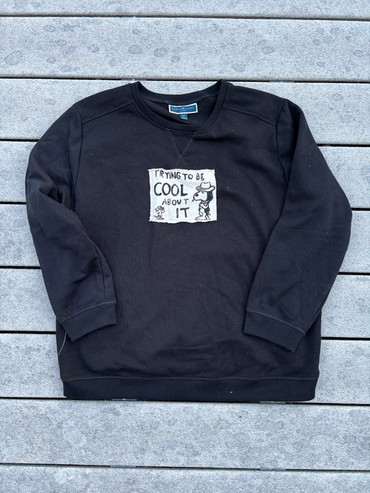 Cool About It Patch Crewneck