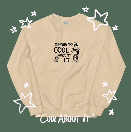 Cowboy Cool About It Crewneck Sweatshirt