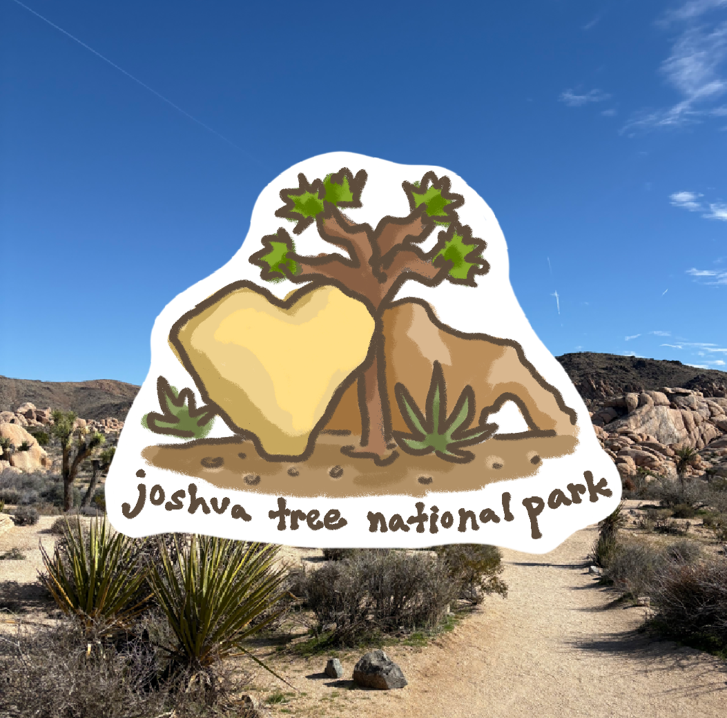 Joshua Tree National Park Handprinted T-Shirt