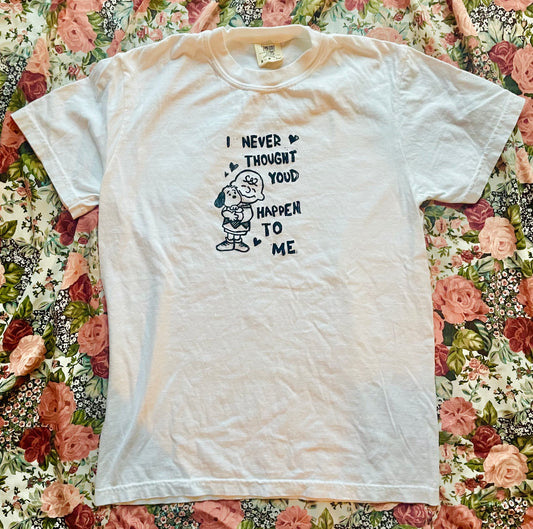 Leonard Cohen Boygenius Handprinted T-Shirt