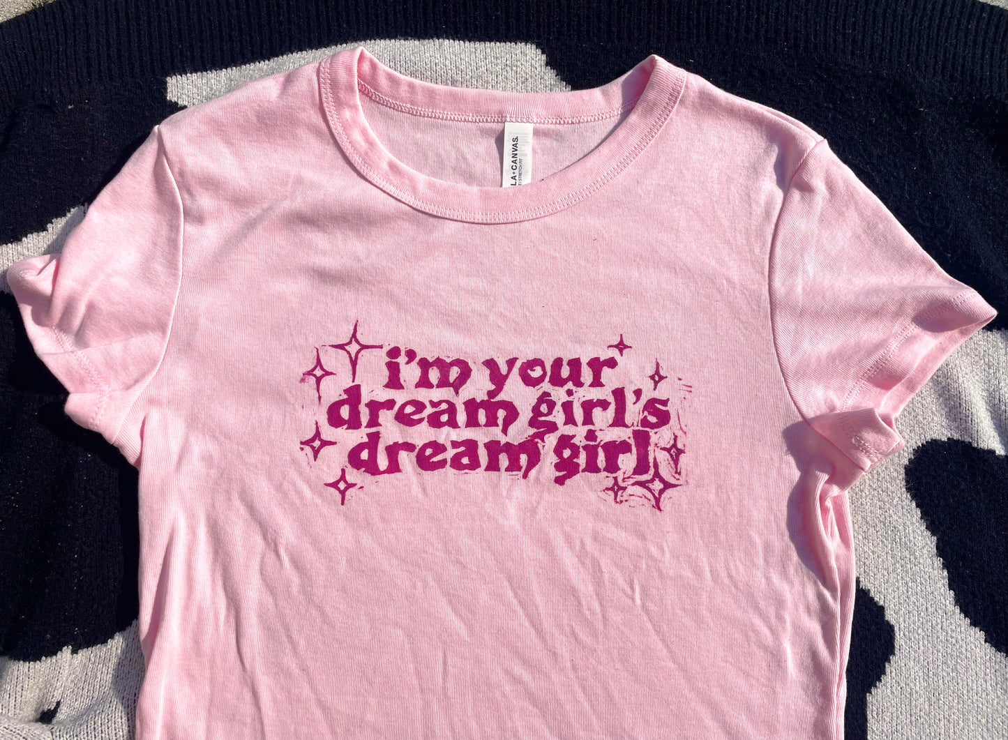 Dream Girl Chappell Roan Handprinted Baby Tee