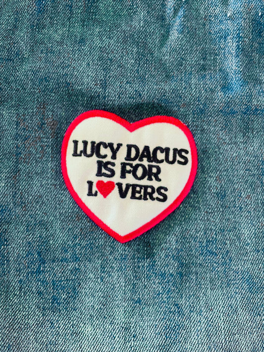 Lucy Dacus Is For Lovers Embroidered Patch