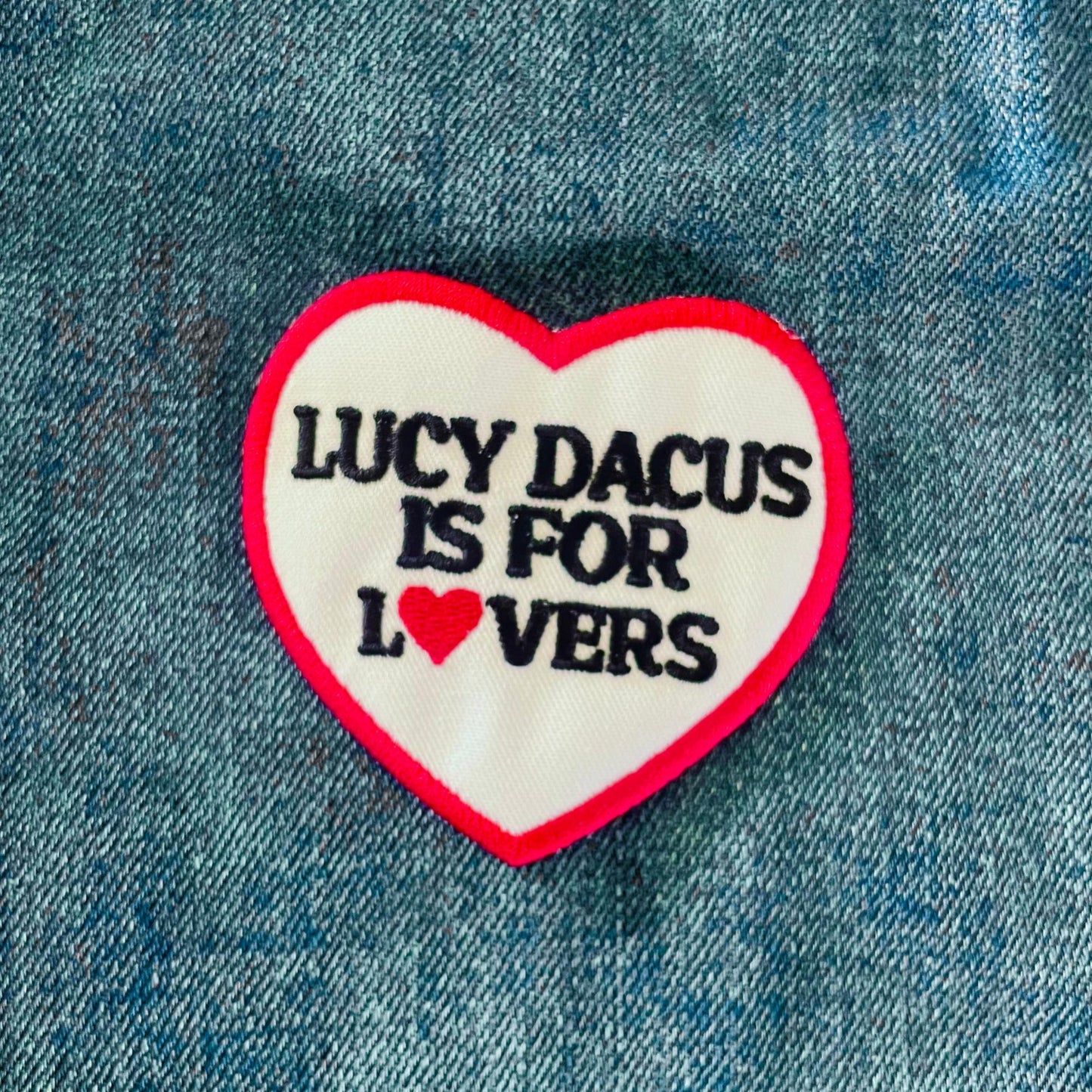 Lucy Dacus Is For Lovers Embroidered Patch