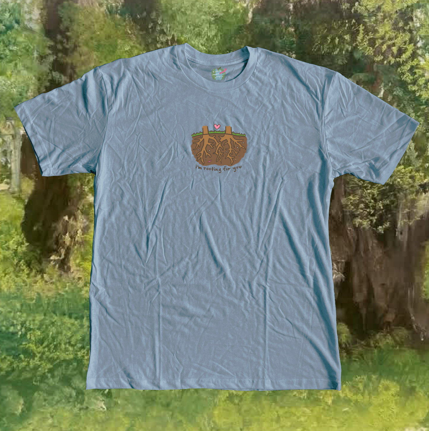 Rooting For You Handprinted T-Shirt