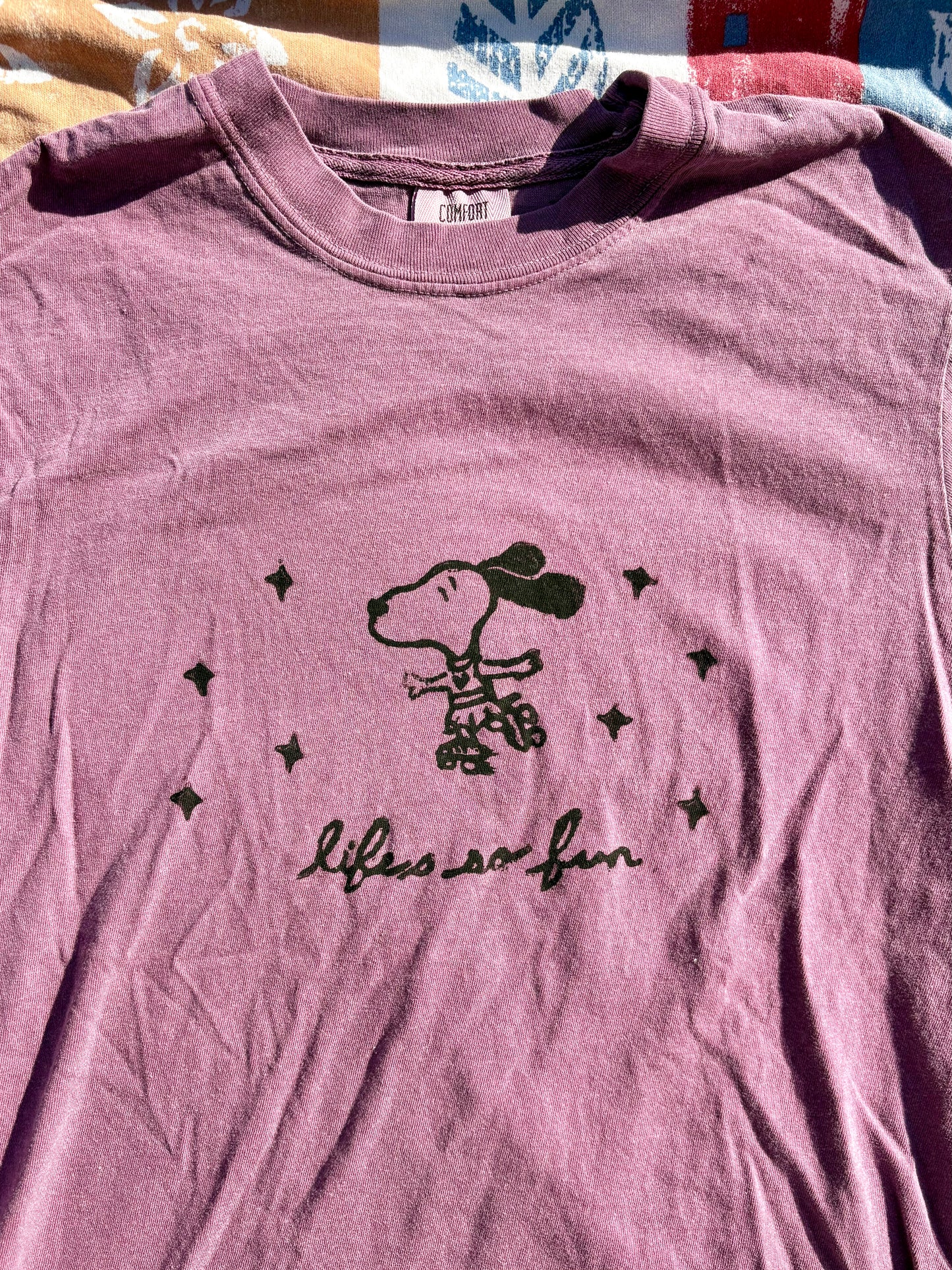 Life’s So Fun Handprinted T-Shirt