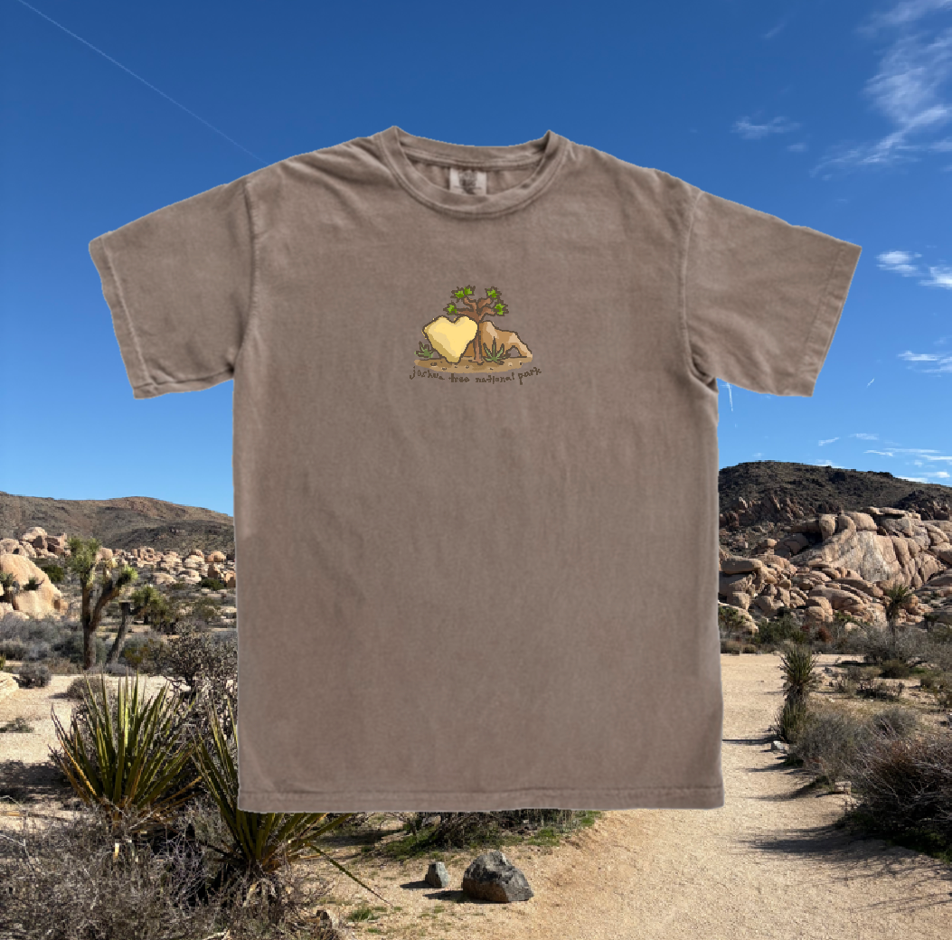 Joshua Tree National Park Handprinted T-Shirt