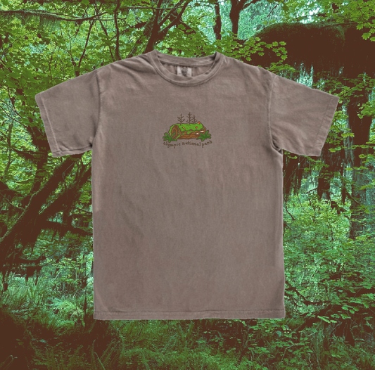 Olympic National Park Handprinted T-Shirt