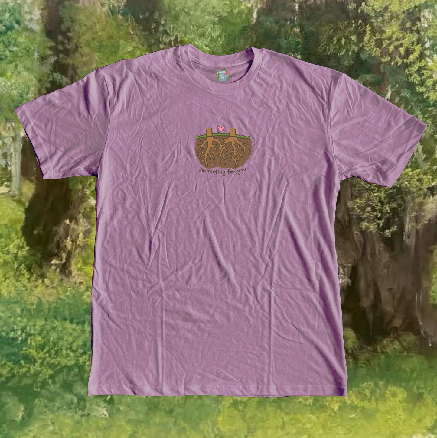 Rooting For You Handprinted T-Shirt