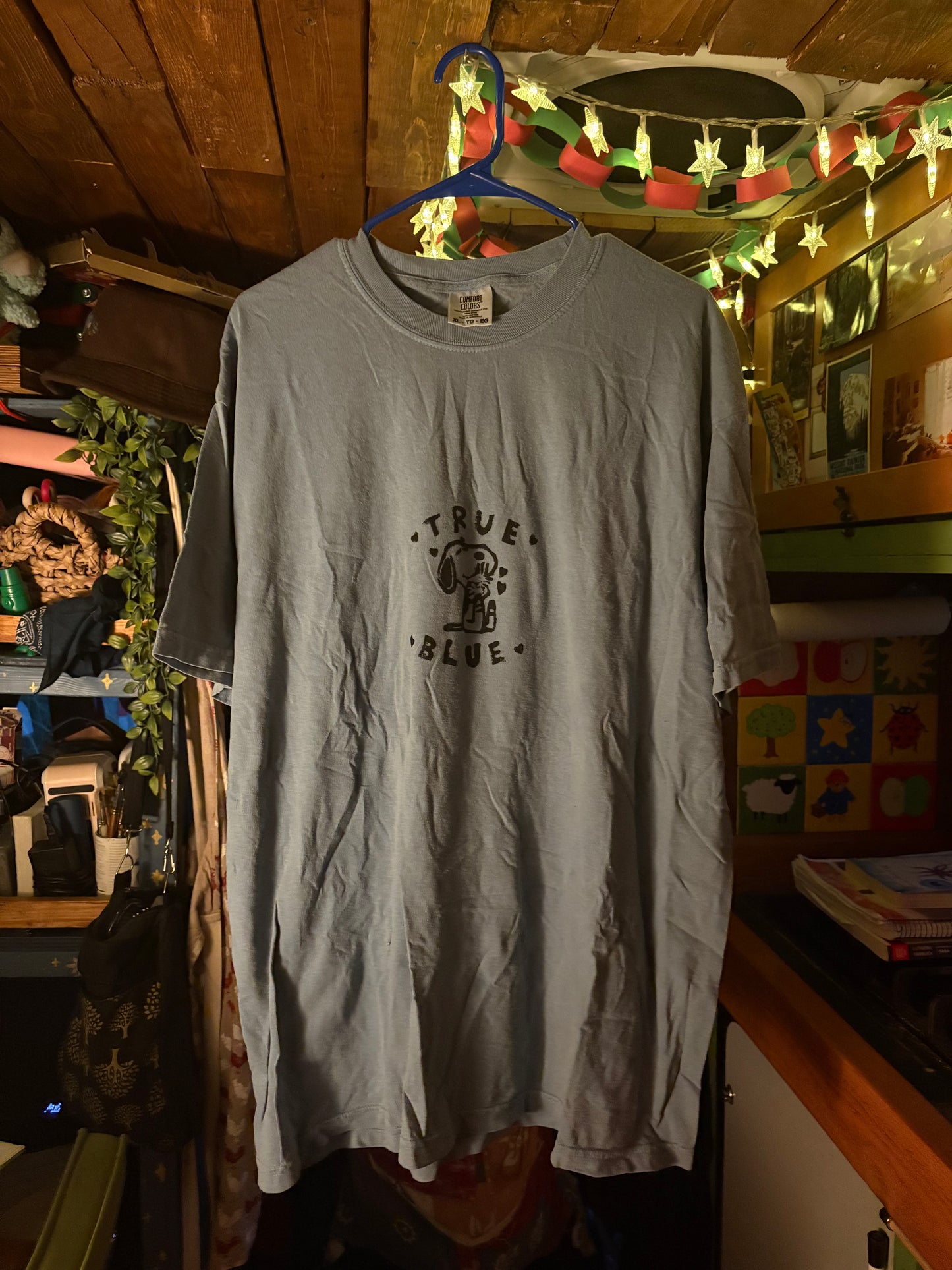 True Blue Tee XL- Ready to Ship!