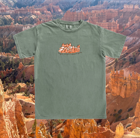 Bryce Canyon National Park Handprinted T-Shirt