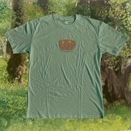 Rooting For You Handprinted T-Shirt
