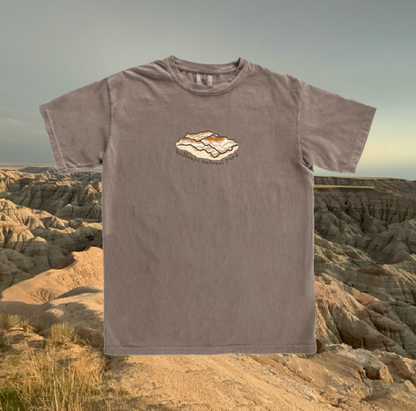 Badlands National Park Handprinted T-Shirt