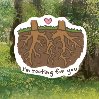 Rooting For You Handprinted T-Shirt